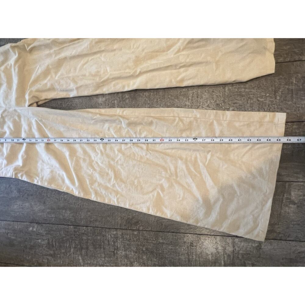 Pretty Little Thing Tan wide leg Pants trousers. Size 10 - Picture 9 of 16